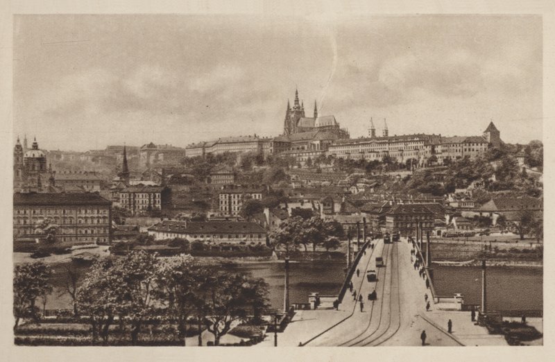 Manes-híd és a vár, Prága alkotó: Czech Photographer