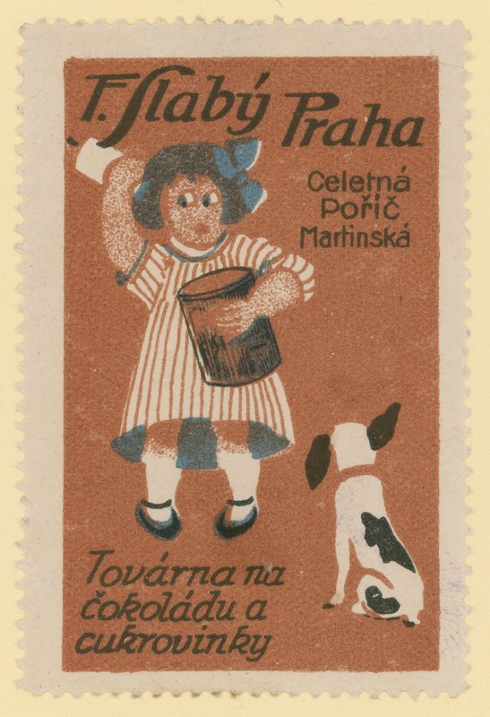 F Slaby csokoládé- és cukorcukrászgyár, Prága alkotó: Czech School
