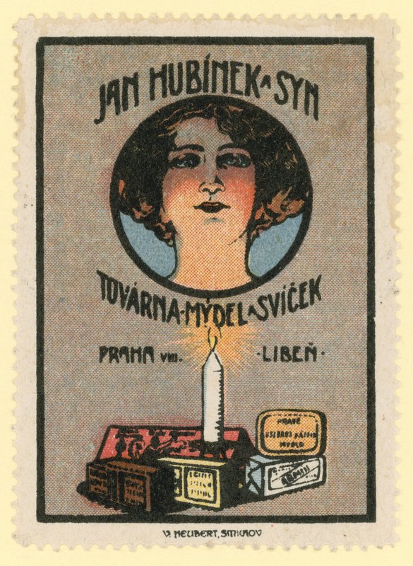 Jan Hubinek és Fia szappan- és gyertyagyár alkotó: Czech School