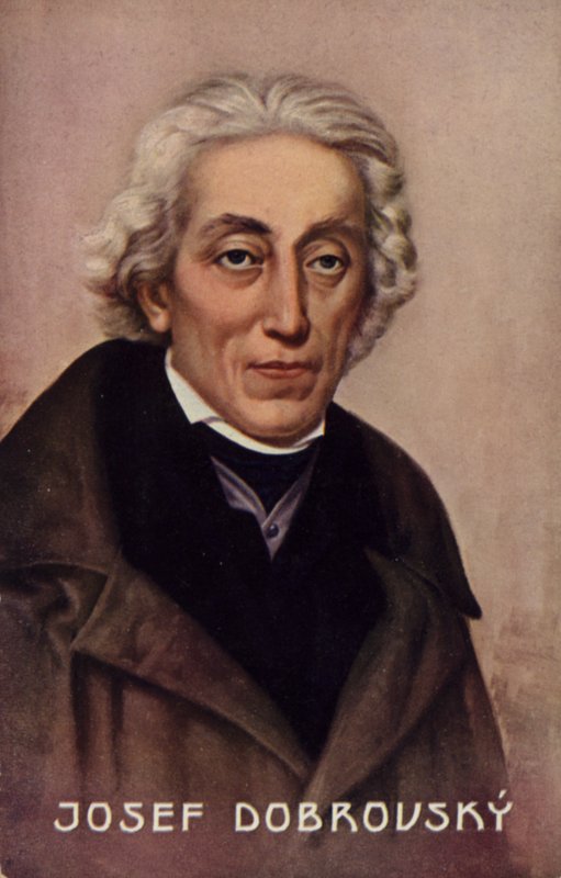 Josef Dobrovsky (1753-1829), cseh filológus és történész alkotó: Czech School