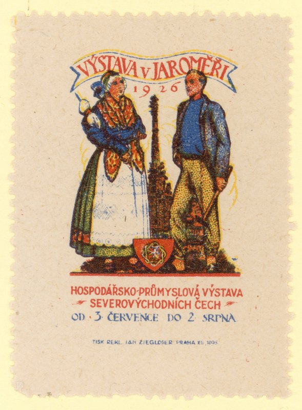 Északkelet-Csehországi Gazdasági és Ipari Kiállítás, Jaromer, Csehszlovákia, 1926 alkotó: Czech School