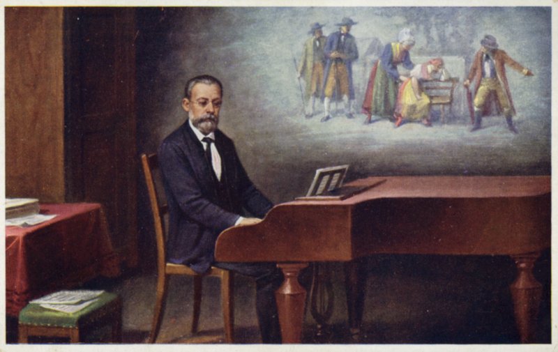 Bedrich Smetana portréja alkotó: Czech School