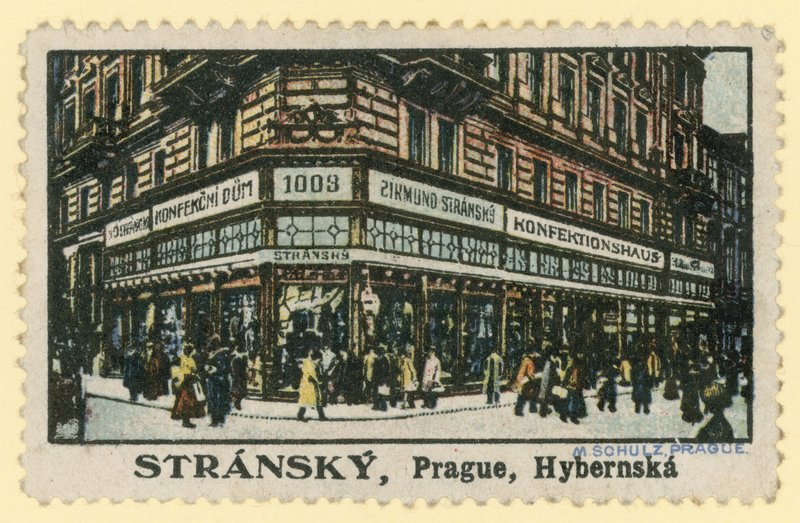 Stransky cukrászdák, Hybernska utca, Prága alkotó: Czech School