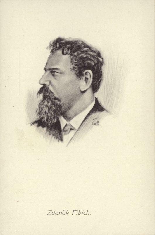 Zdenek Fibich cseh zeneszerző (1850-1900) alkotó: Czech School