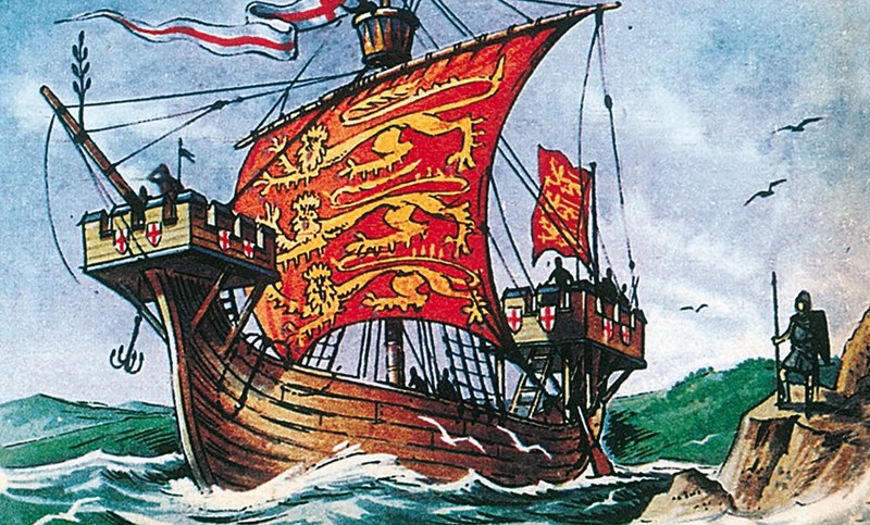 13. századi angol vitorlás hajó alkotó: Dan Escott