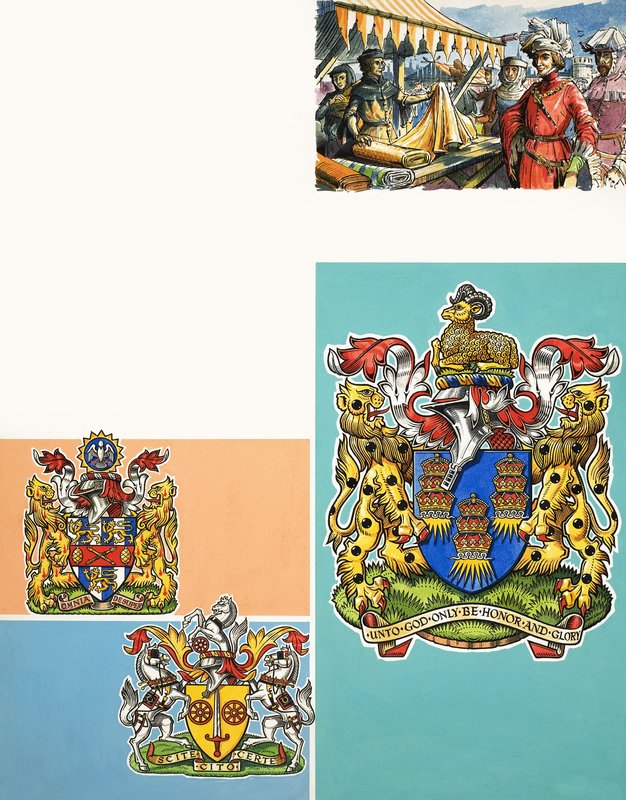 A londoni céhek: The Worshipful Company of Drapers alkotó: Dan Escott