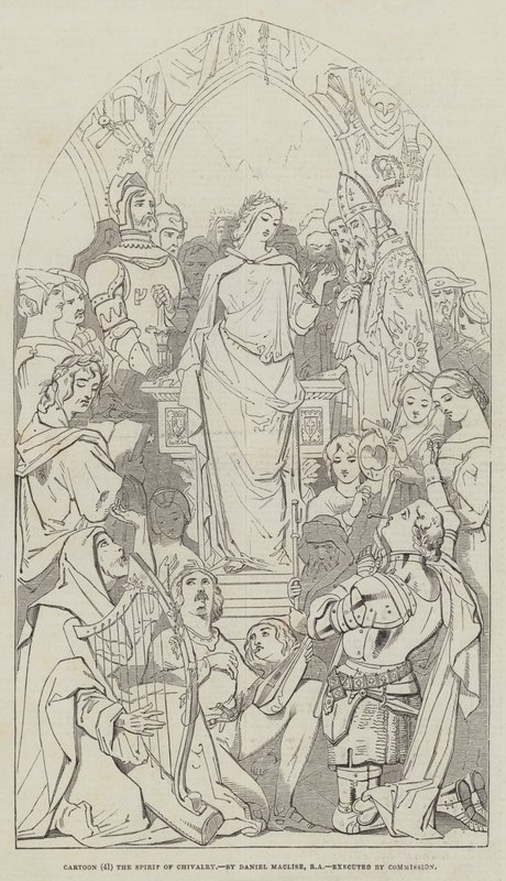 Rajzfilm, A lovagság szelleme alkotó: Daniel Maclise