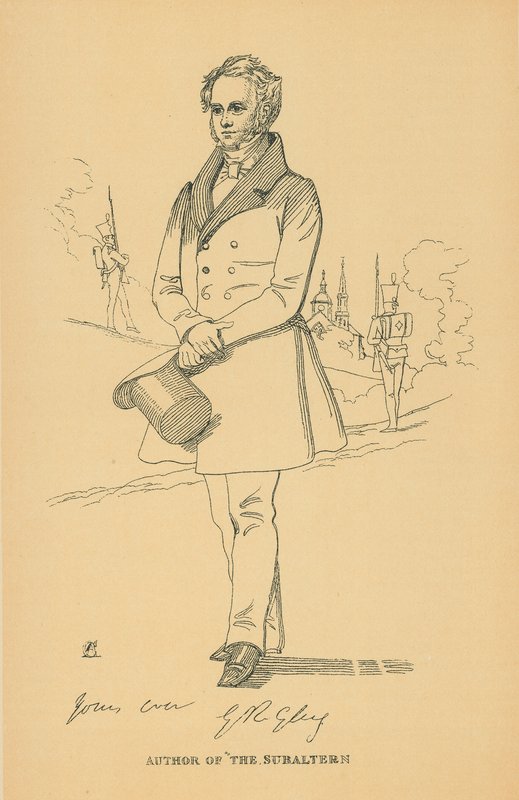 George Robert Gleig tiszteletes alkotó: Daniel Maclise