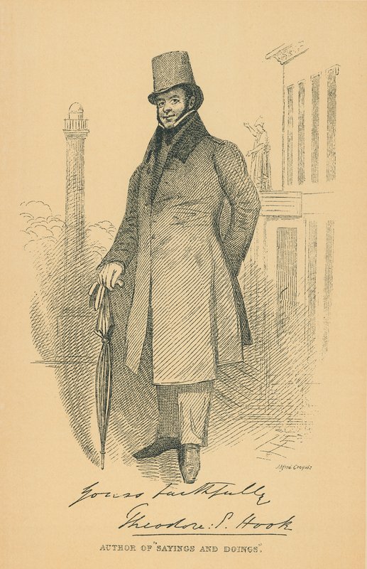 Theodore E Hook alkotó: Daniel Maclise