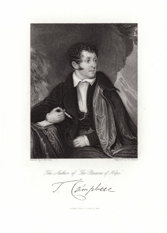 Thomas Campbell alkotó: Daniel Maclise