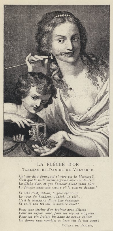 Az arany nyíl (litho) alkotó: Daniele da  Volterra