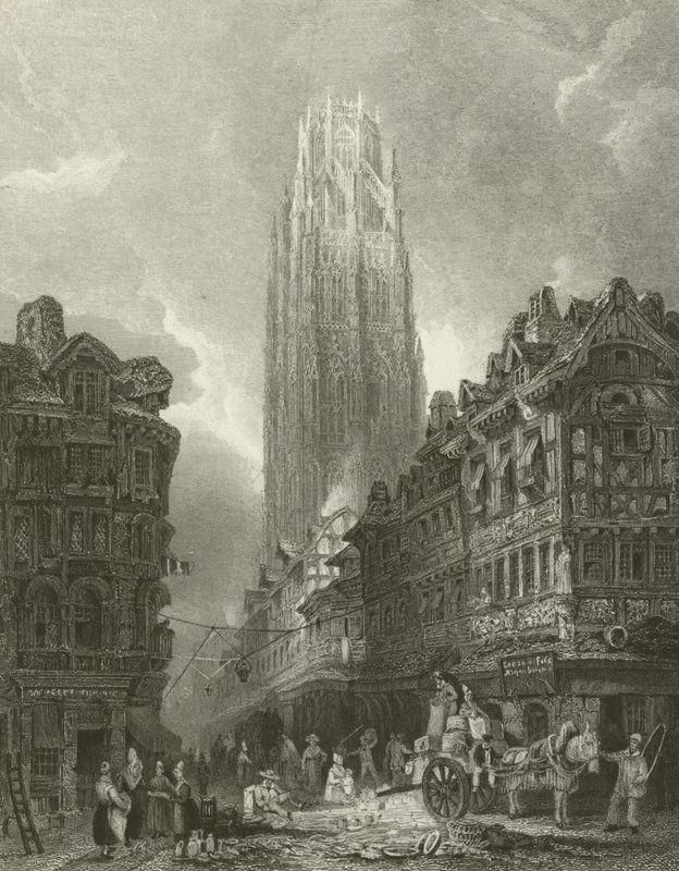 Rouen alkotó: David Roberts