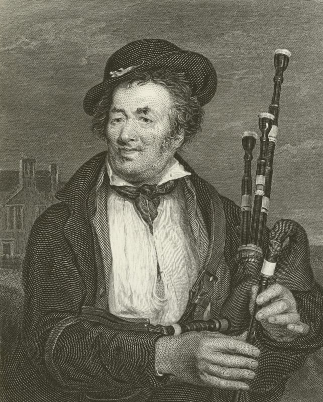 A Bag Piper alkotó: David Wilkie