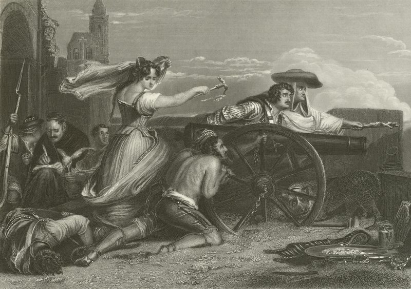 Saragossa védelme, Spanyolország, 1808 alkotó: David Wilkie
