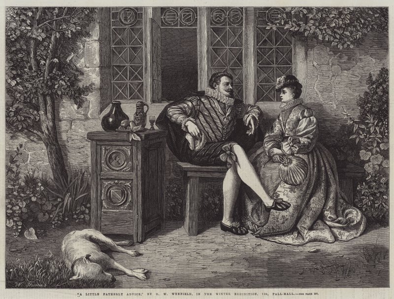 Egy kis apai tanács alkotó: David Wilkie