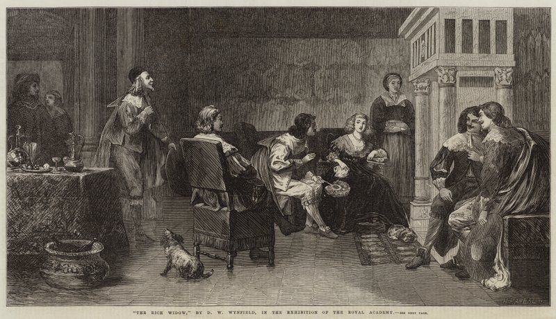 A gazdag özvegy alkotó: David Wilkie