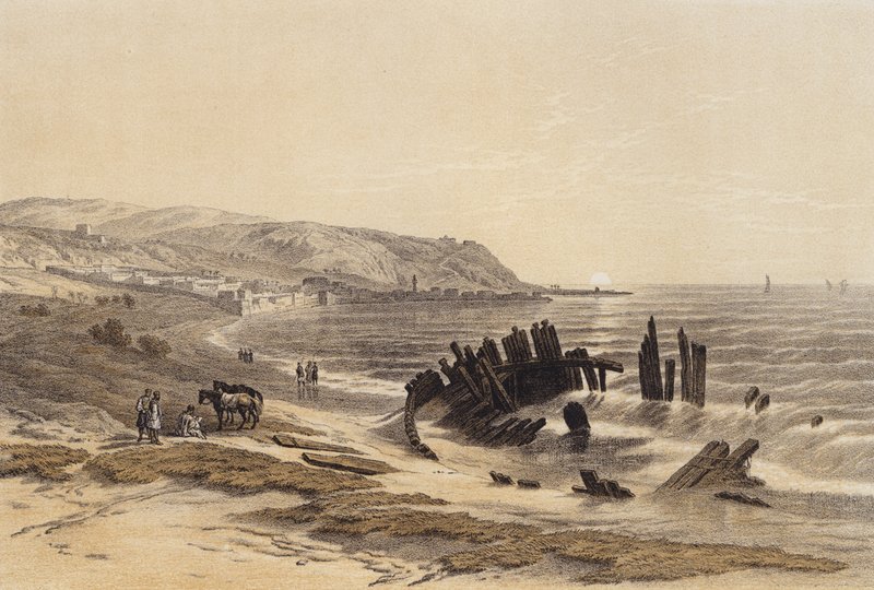 Carmel (színes litó) alkotó: David (after) Roberts