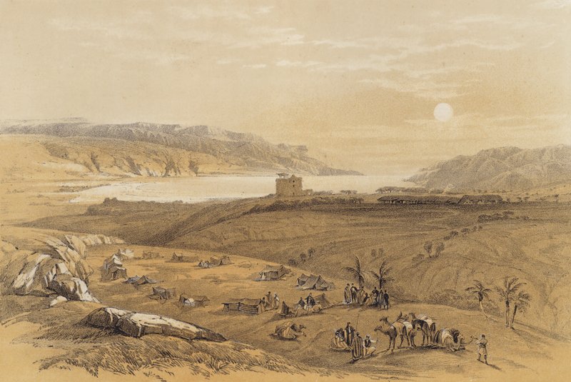 Jericho (színes litó) alkotó: David (after) Roberts