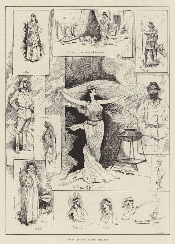 Ő, a Gaiety Színházban alkotó: David Hardy