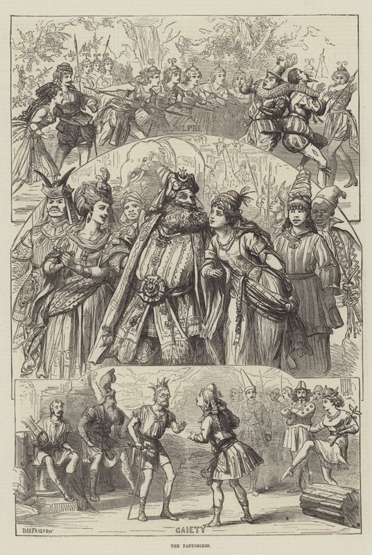 A pantomimek alkotó: David Henry Friston