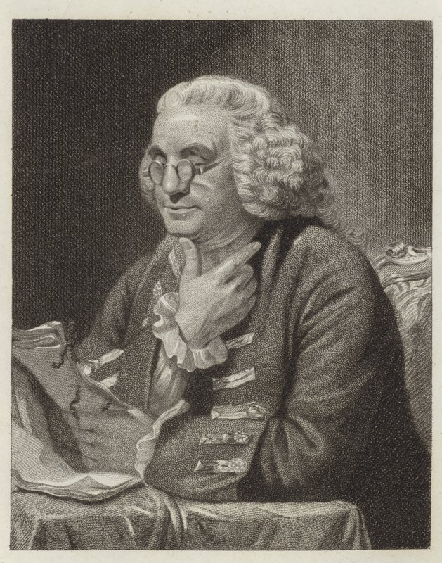 Benjamin Franklin alkotó: David Martin