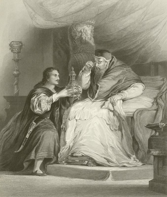 Üdvözöljük Cellinit és a pápát alkotó: David Wilkie