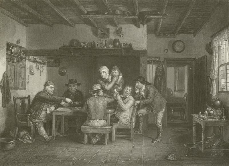 A kártyajátékosok alkotó: David Wilkie