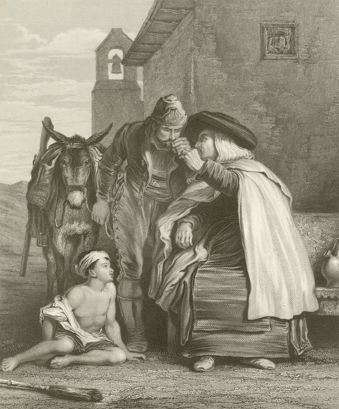 A gerilla búcsút vesz gyóntatójától alkotó: David Wilkie