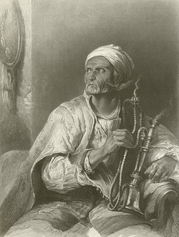 A Hooka-Badar alkotó: David Wilkie