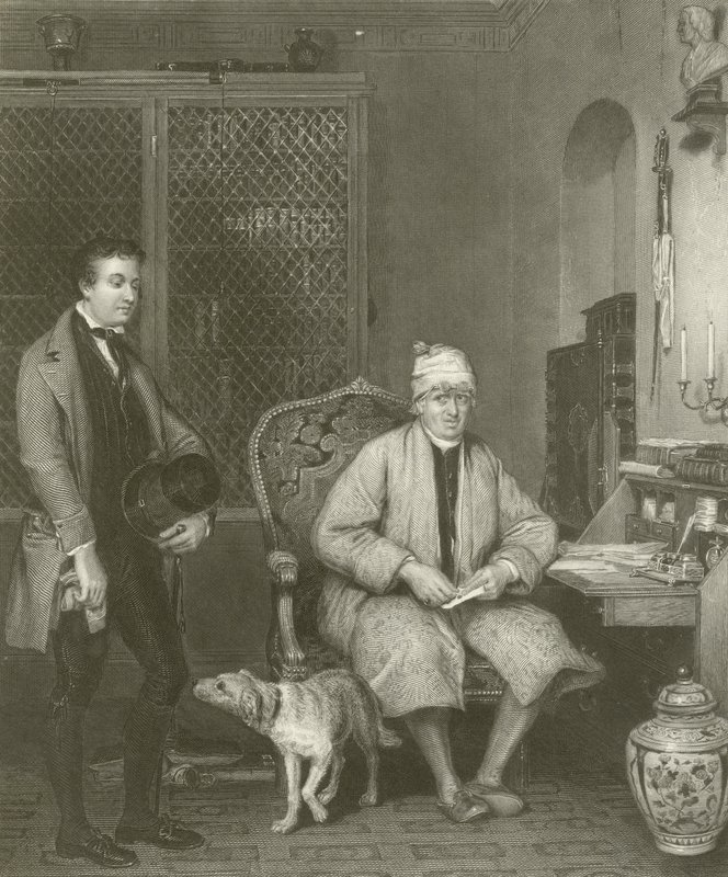 A Bevezető levél alkotó: David Wilkie