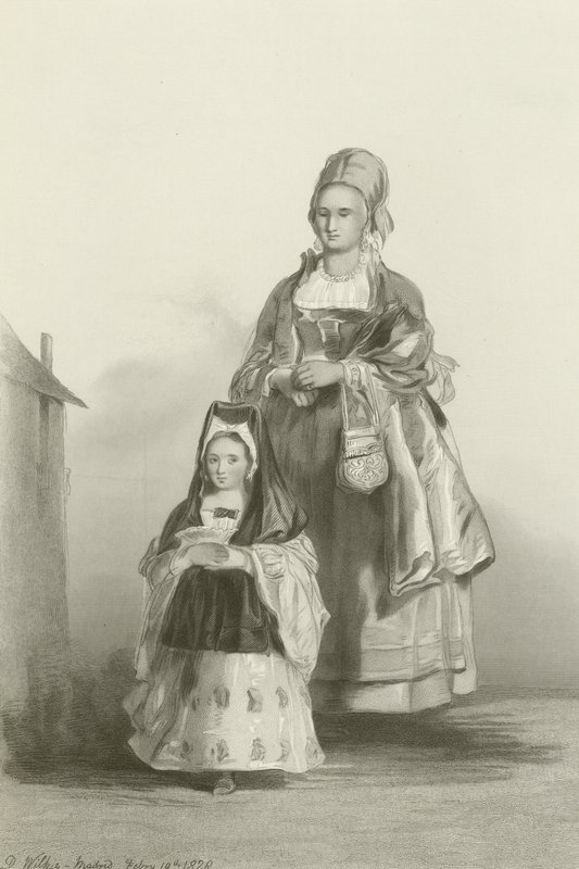 A Senoritta és a nővérke alkotó: David Wilkie