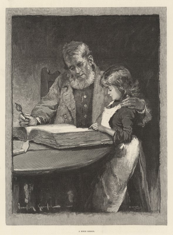Biblia lecke alkotó: Davidson Knowles