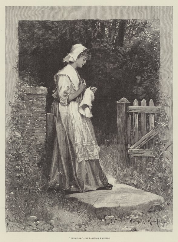 Priscilla alkotó: Davidson Knowles