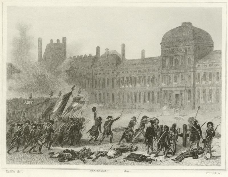 1792. augusztus 10 alkotó: Denis Auguste Marie Raffet