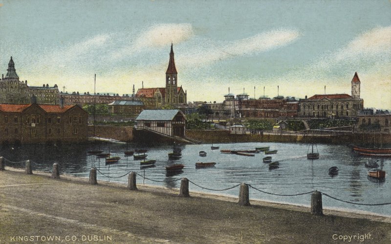 Dun Laoghaire Kingstown, Dublin megye, Írország színes fénykép alkotó: Desire Chaineux