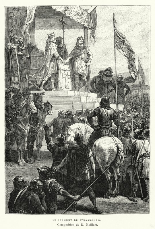 A strasbourgi eskü (metszet) alkotó: Diogene Ulysse Napoleon Maillart