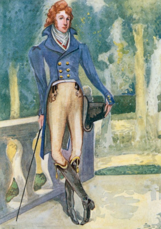 György korának embere 1820-1830 alkotó: Dion Clayton Calthrop
