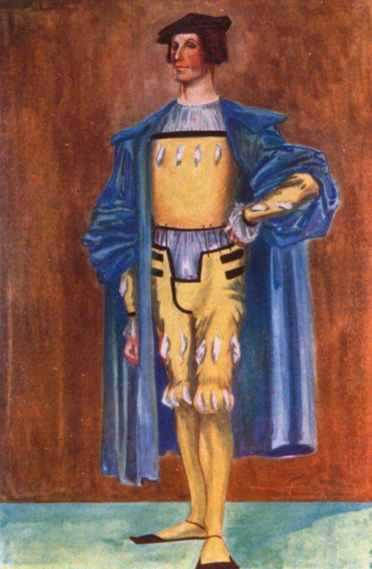 Egy ember VIII. Henrik korából 1509-1547 alkotó: Dion Clayton Calthrop