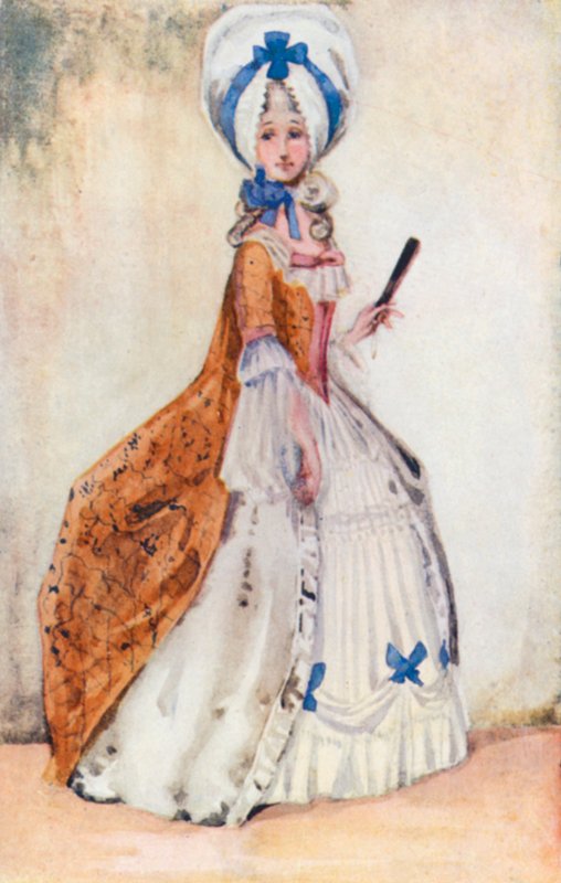 III. György korabeli nő 1760-1820 alkotó: Dion Clayton Calthrop