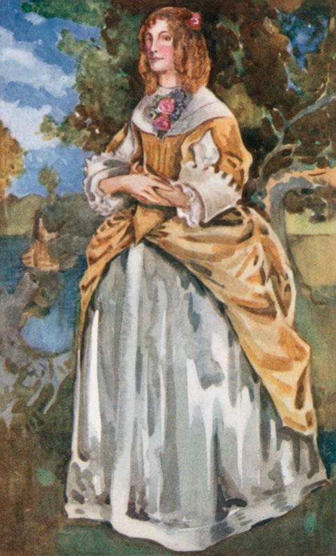 Egy nő II. Jakab idejében 1685-1689 alkotó: Dion Clayton Calthrop