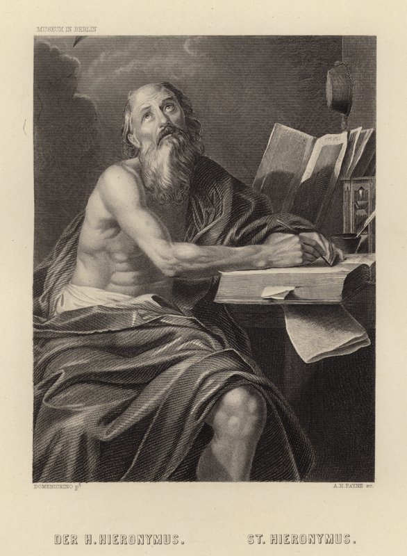 Szent Jeromos alkotó: Domenichino