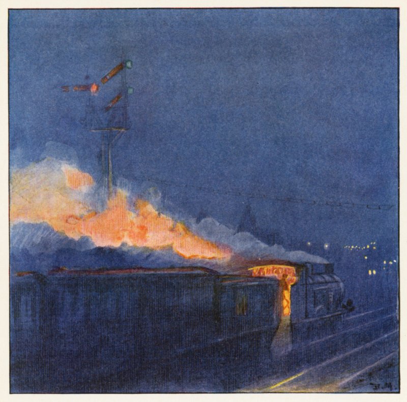 Rudyard Kipling: Kiplingy: Az ápolónők (színes litográfia) alkotó: Donald (after) Maxwell