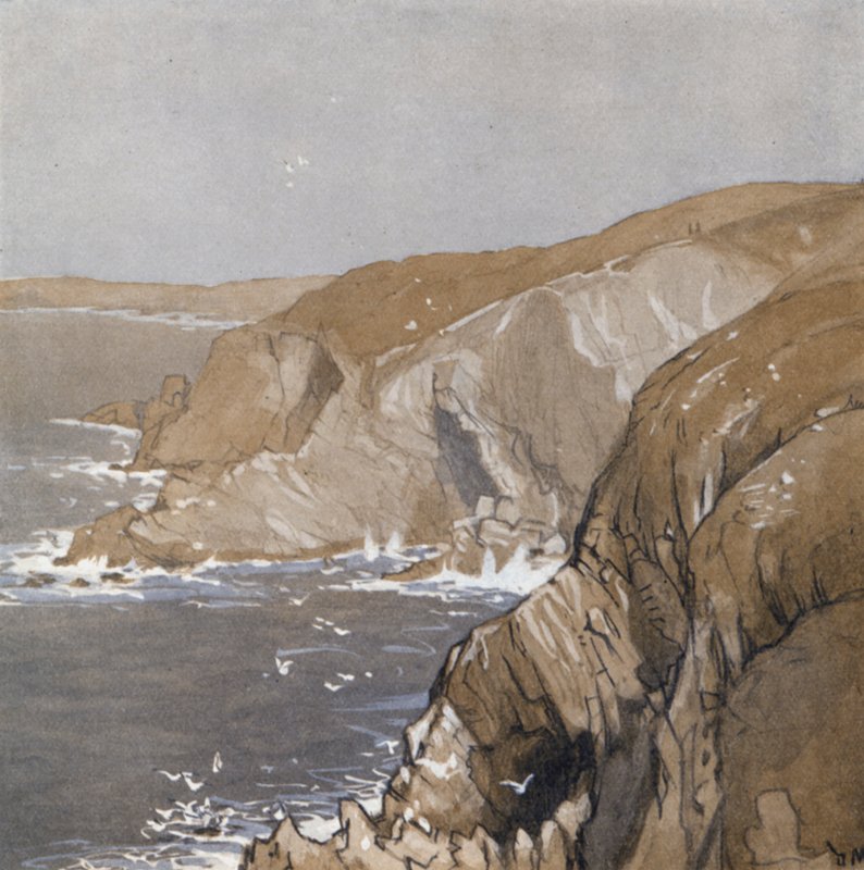 A Cornish-part (színes litó) alkotó: Donald (after) Maxwell