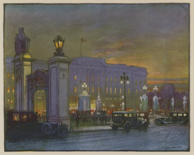 Az udvar éjszakája, a Buckingham-palota alkotó: Donald Maxwell