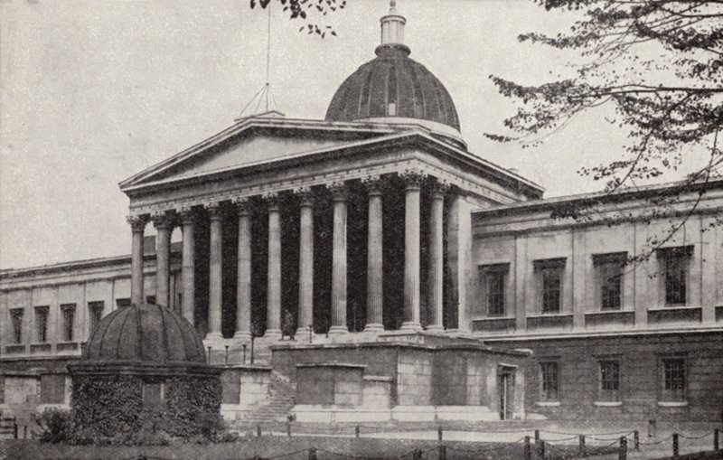 University College, Gower Street, Bloomsbury, London (f/w fotó) alkotó: Donald McLeish