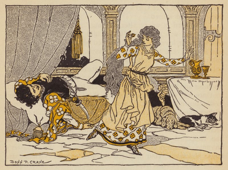 Gigi és a varázsgyűrű, olasz tündérmese (színes litó) alkotó: Donn P. Crane