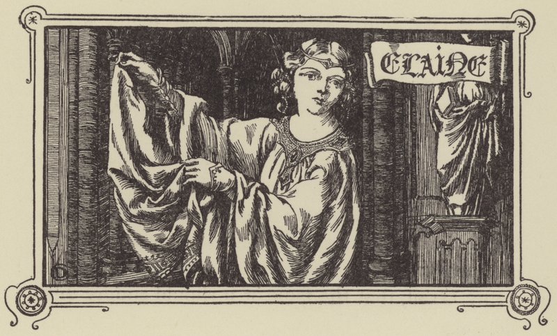 Elaine alkotó: Dora Curtis