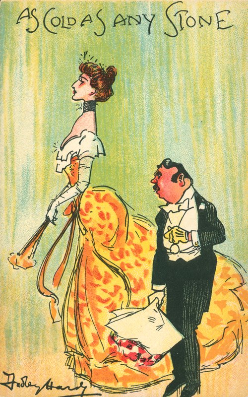 Hideg, mint minden kő alkotó: Dudley Hardy