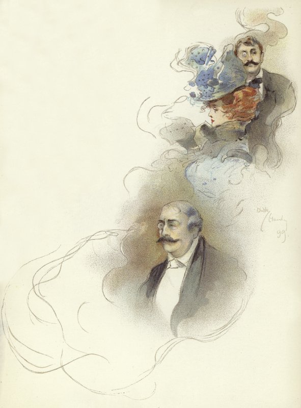Karakterek a Savoy vacsorán alkotó: Dudley Hardy