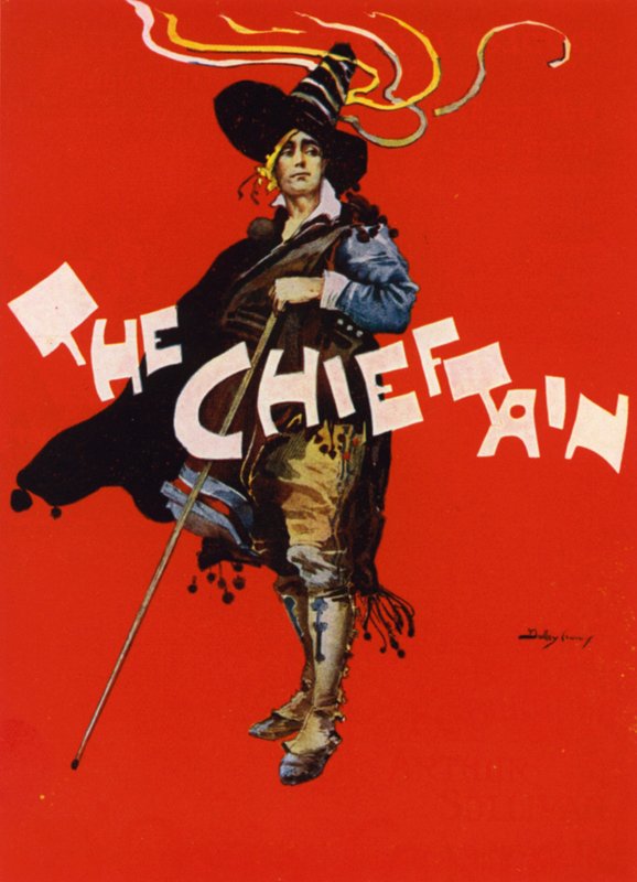 A Főnök; posztertervezés a londoni Savoy Theatre számára (színes litho) alkotó: Dudley Hardy